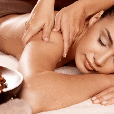 Relaxing spa massage at luxury hotel with soothing ambiance and calming treatments for ultimate rejuvenation.